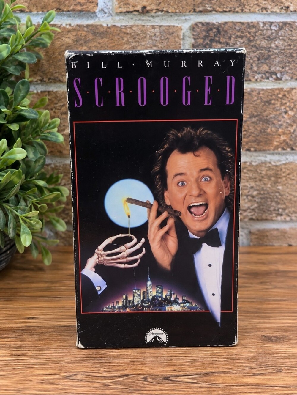 Scrooged VHS (1988) – Comedy/Fantasy Holiday Classic